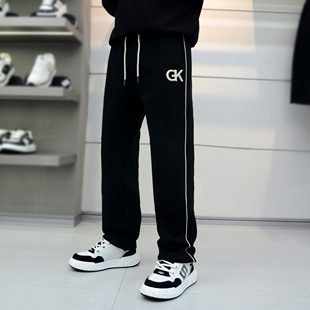 男士加绒裤子男款秋冬款加绒加厚男裤冬季高贵上档次休闲裤直筒潮