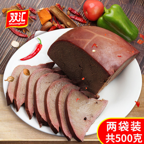 双汇五香卤猪肝熟食即食