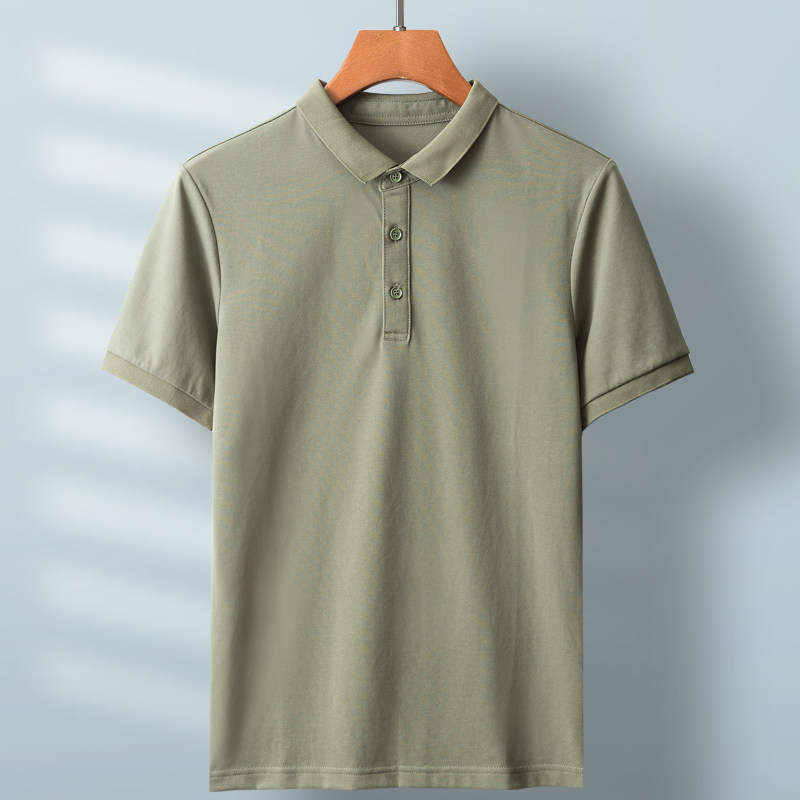 洛子峰polo衫男短袖男装夏季2020新款翻领潮牌t恤夏装休闲上衣潮