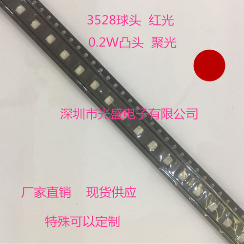 现货供应红色球透镜头