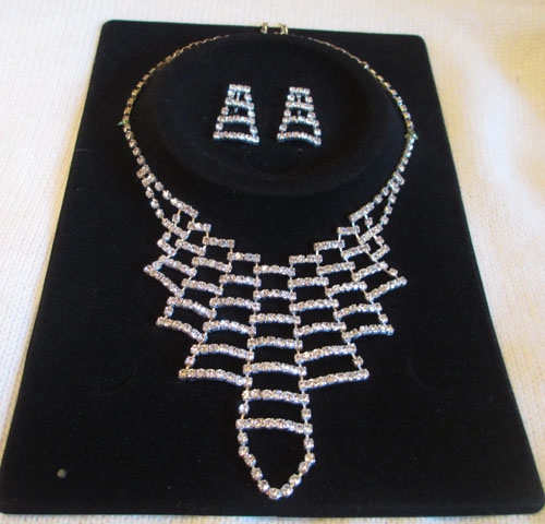 婚纱礼服饰品韩式亮钻项链