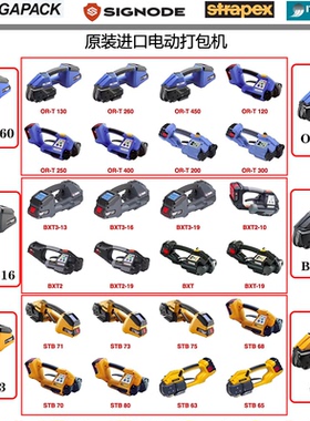 进口电动打包机ORGAPACK/FROMM/STRAPEX/CYKLOP/ITATOOLS
