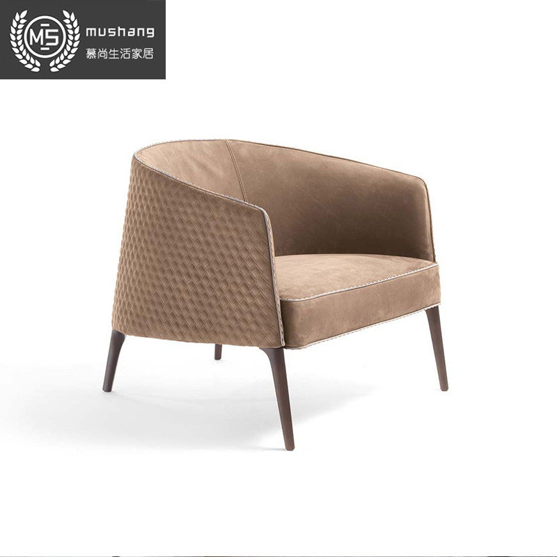 轻奢家具定制 vf款意大利后现代书椅餐椅北欧式休闲沙发椅