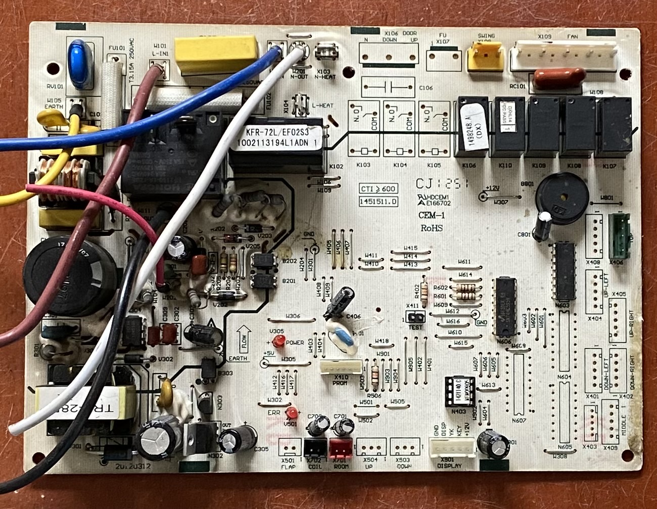 适用于海信空调内机板1451511.D主板KFR-50L/12FZBp-3控制板