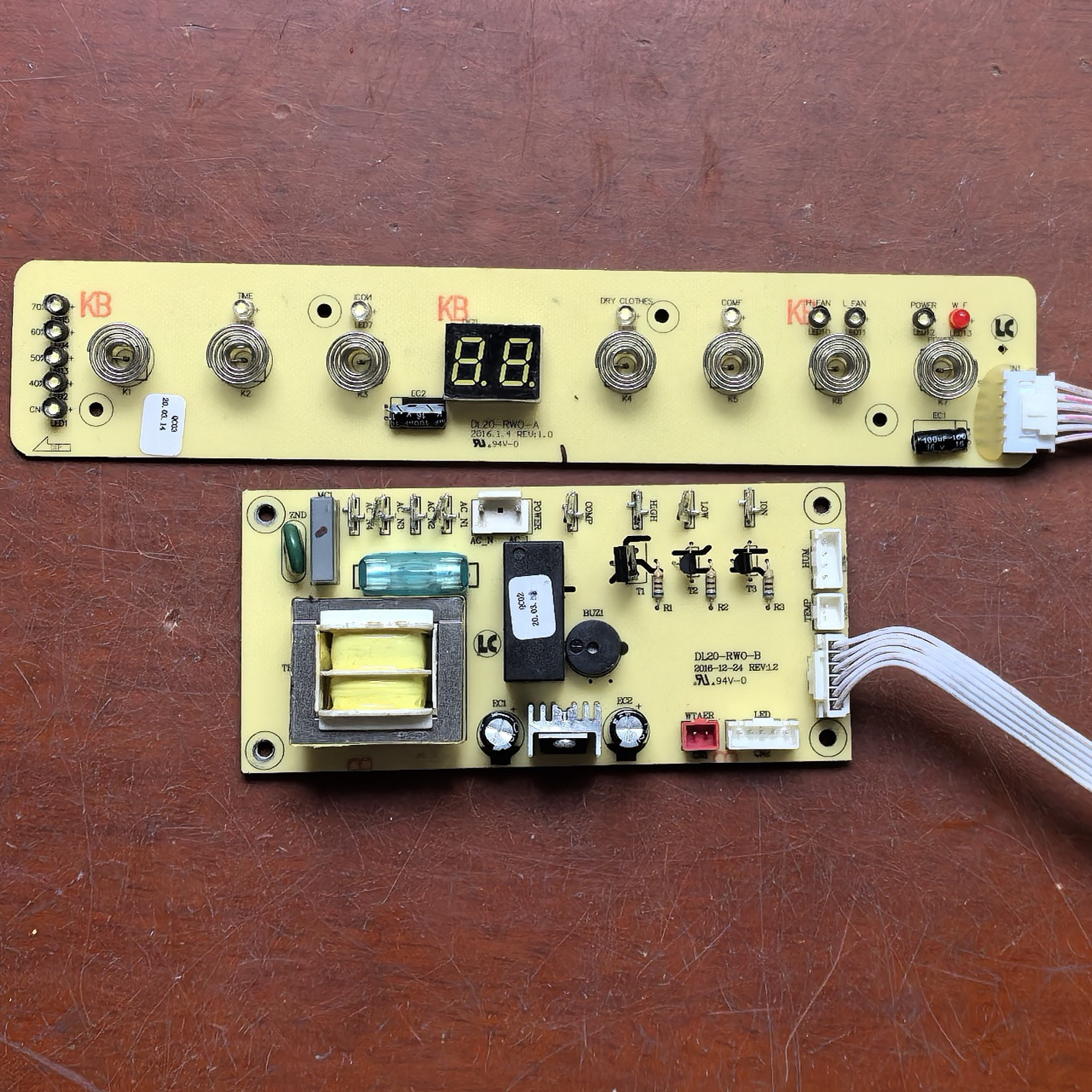 多乐信除湿机去湿器冷气机加湿器主板DL20-RWO-B DL60-RWT-B