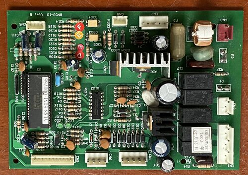 伊莱克斯空调电脑板KFR-50LW/BP1 YLKS 50N1 002562 BN53-10