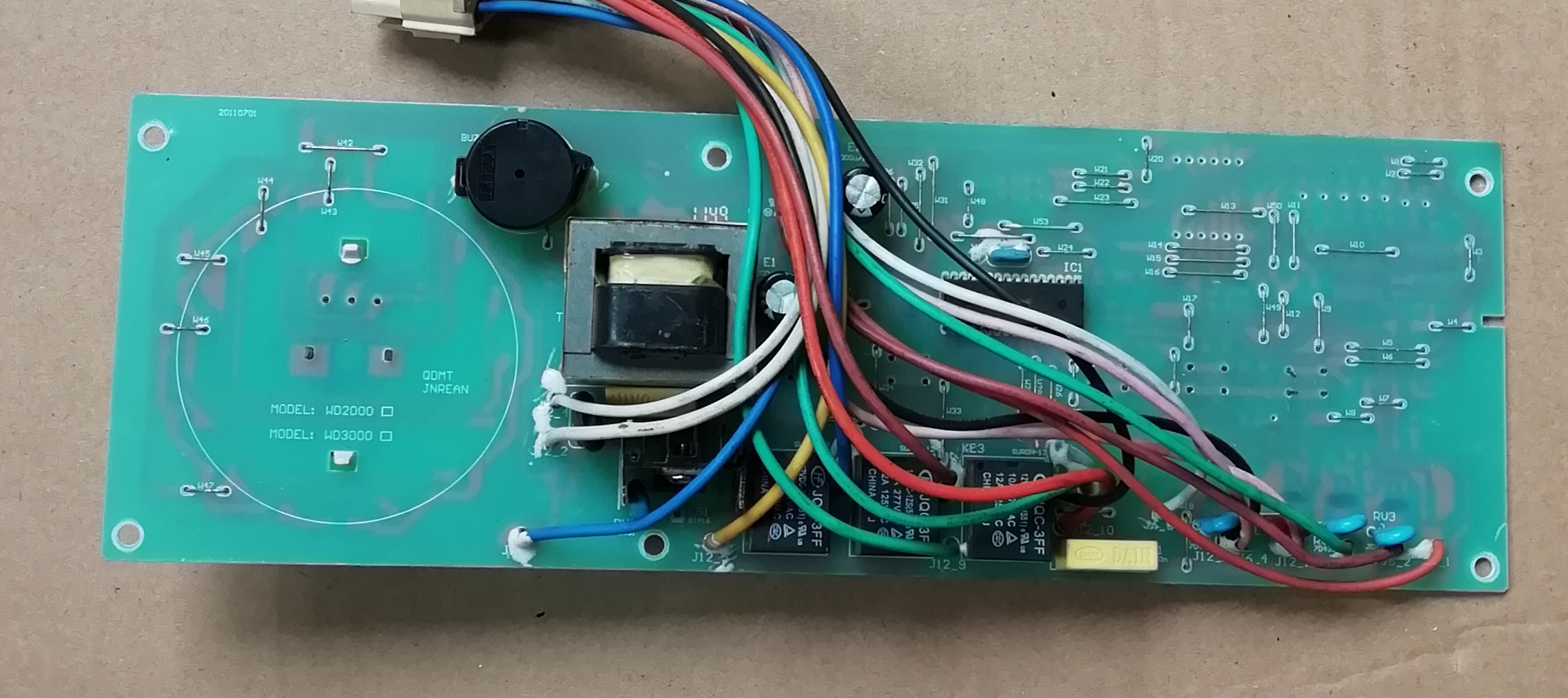 TCL XQG60-601S 601AS 642DS滚筒洗衣机电脑板WD2000 WD3000主板