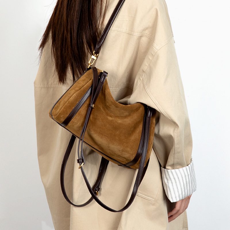 欧米OMI女包2025新款时尚百搭单肩斜挎包高级轻奢牛皮通勤手提包