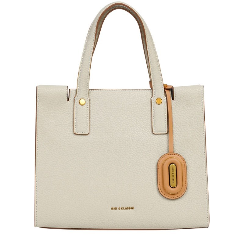 欧米OMI女包2025新款牛皮手提包新款时尚大容量通勤托特包女士包