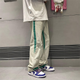 2025春季新款喷漆泼墨宽松直筒牛仔裤805-D19-P55控68，男装牛仔裤，星座809B（原星座805）