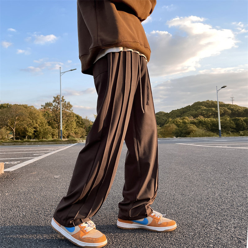 冬季新款！宽松阔腿休闲裤拖地裤子805-KZ110-P60控78，男装休闲裤，星座809B（原星座805）