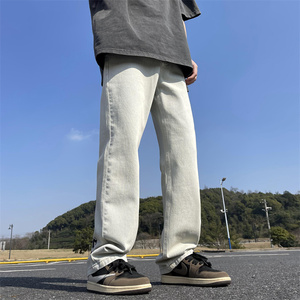 2025春季新款！宽松直筒印花牛仔裤 809B-D32-P55 控68图片