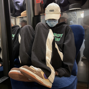 2025秋季新款！宽松直筒拼接个性休闲裤 805-KZ108-P60 控78图片