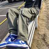 2025春季新款！宽松直筒阔腿工装长裤809B-D83-P70控98，男装工装外套，星座809B（原星座805）