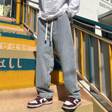 2025春季新款！宽松直筒老爹牛仔裤805-D31-P55控68，男装牛仔裤，星座809B（原星座805）