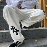 2025春季新款宽松直筒十字架牛仔裤XZ805-AE35-P55控68，男装牛仔裤，星座809B（原星座805）