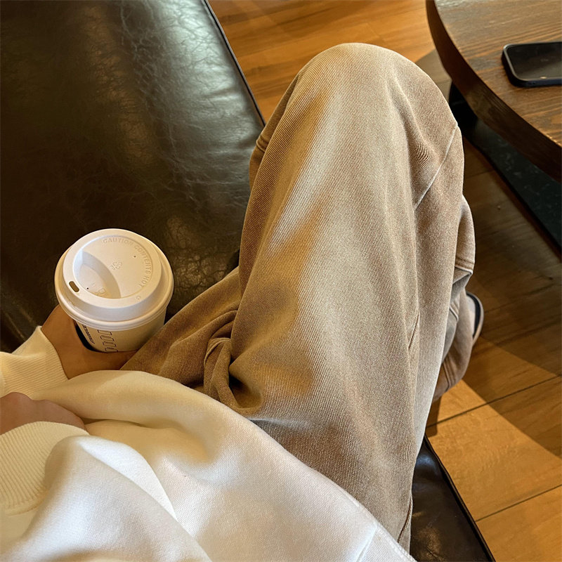 2025秋季新款！宽松直筒牛仔裤纯色裤子805-KZ105-P48控68，男装牛仔裤，星座809B（原星座805）