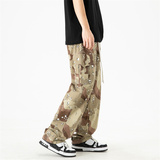 2025春季新款！宽松直筒迷彩工装裤809B-D86-P65控88，男装工装外套，星座809B（原星座805）