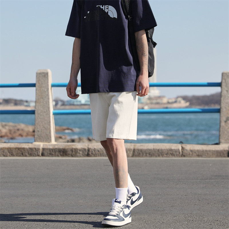 2025春季新款！宽松牛仔五分短裤809B-C120-P38控48,男装牛仔裤,星座809B（原星座805）