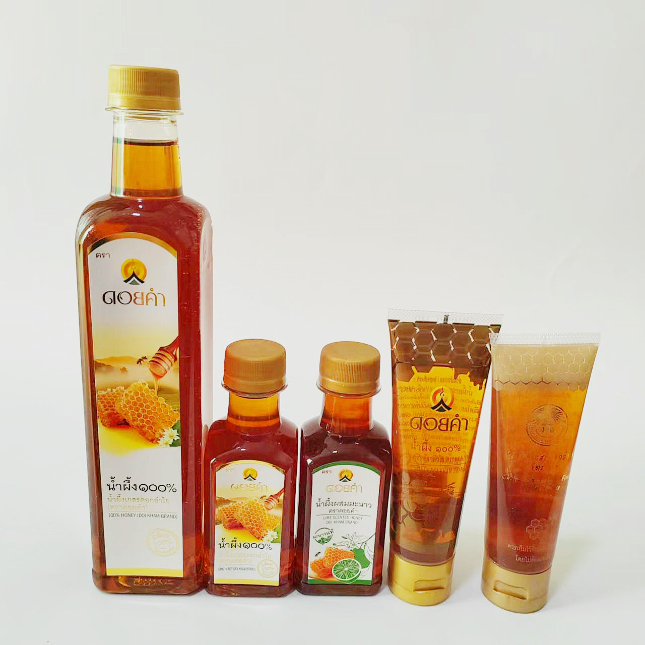 现货泰国蜂蜜DoiKham皇家蜂蜜770g纯蜂蜜皇室龙眼蜜土蜂蜜无添加