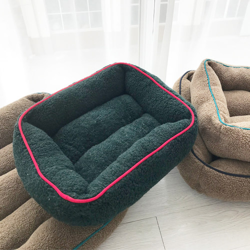 超级厚羊羔绒狗窝金毛耐咬耐脏