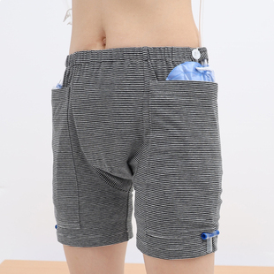 男女士造瘘造口术后康复护理内裤 肠道肾脏老人可放置尿袋专用短裤