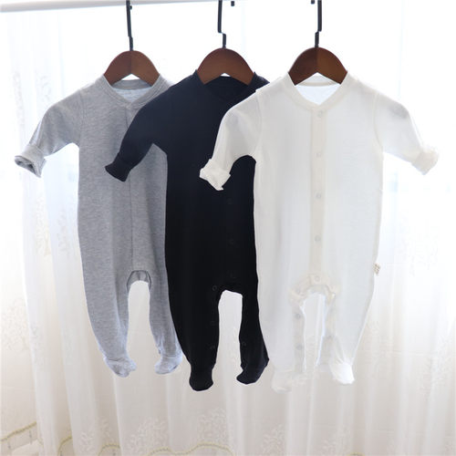 男女宝宝春秋纯棉柔软连体衣爬服