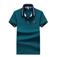 Áo thun cotton tay ngắn cho nam ve áo nhỏ - Polo áo polo