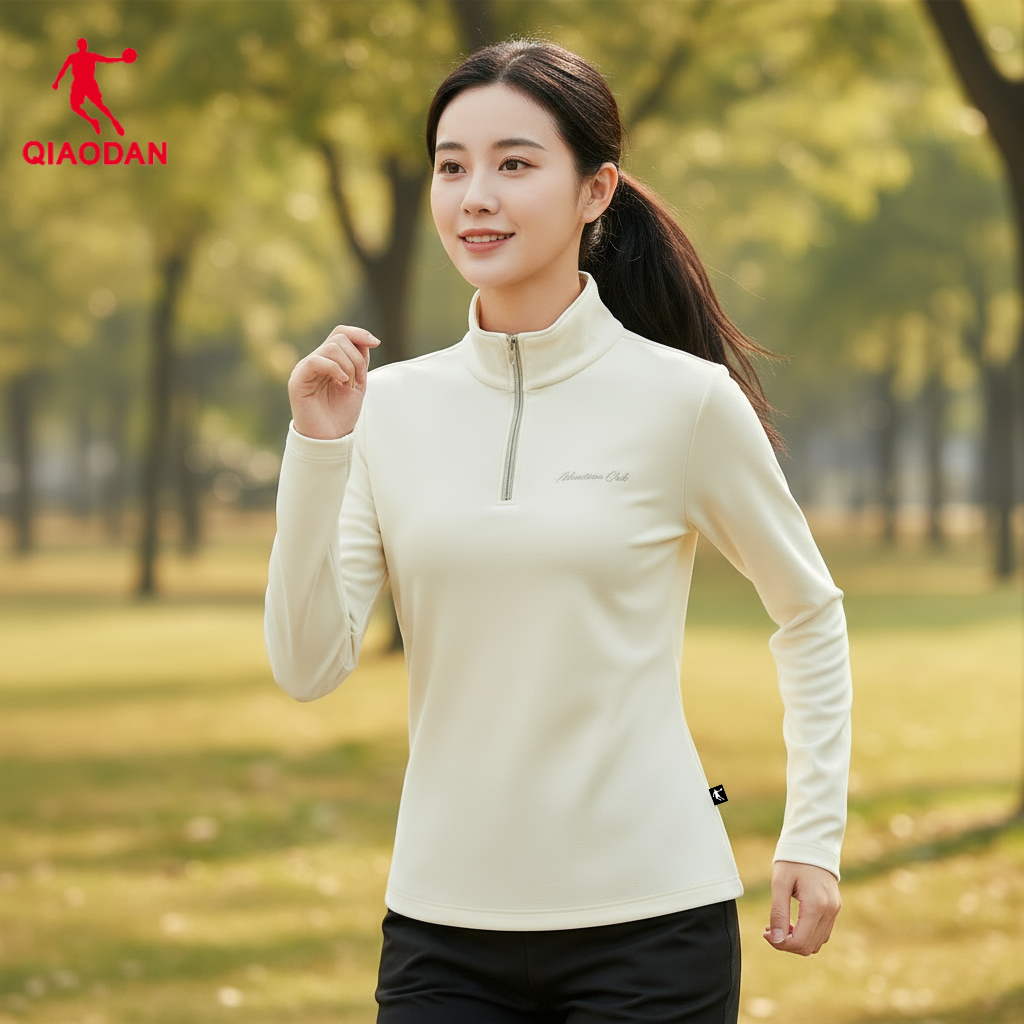 乔丹女长袖T恤衫2025年秋季新款运动休闲服商场同款QDFTL2254447,运动服/休闲服装,运动T恤,淘宝优惠券,粉丝福利购,淘宝优惠卷