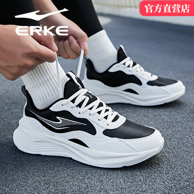 川跃鸿星尔克男鞋2025秋冬季新款青少年学生跑步鞋男款休闲运动鞋