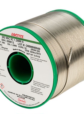 Multicore Loctite 289813 362 99C 5C焊锡丝1.2mm 0.5kg