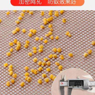 新款蚊帐木门门帘家用图钉打孔纱门防蝇夏季纱窗防蚊隔断自吸磁i.