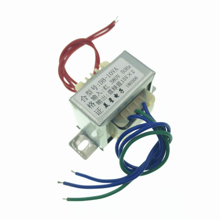 EI48-24 전원 변압기 380V 15V×2 듀얼 15V 0.33A DB-10VA 10W 380V