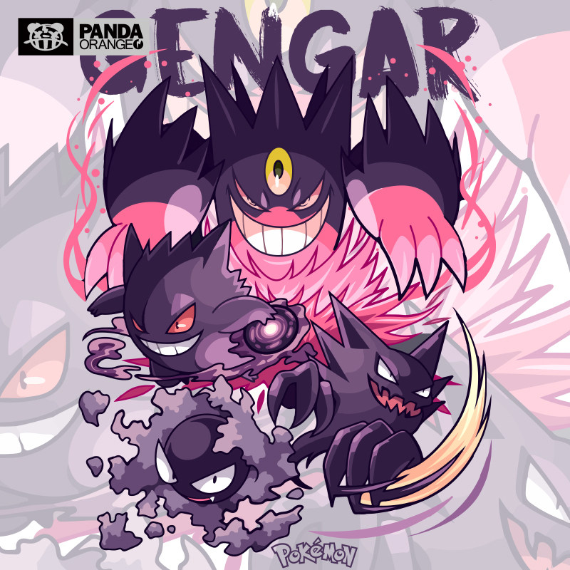 精灵宝可梦联名卫衣耿鬼斯通幽灵口袋妖怪动漫神奇宝贝皮卡丘外套