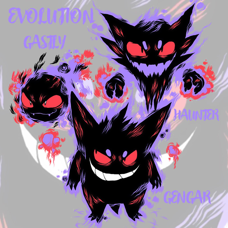 精灵宝可梦联名卫衣耿鬼斯通幽灵神奇宝贝秋冬季加绒皮卡丘外套男