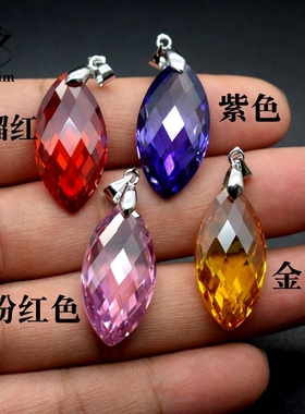 马眼锆石情侣礼物时尚风佩戴吊坠