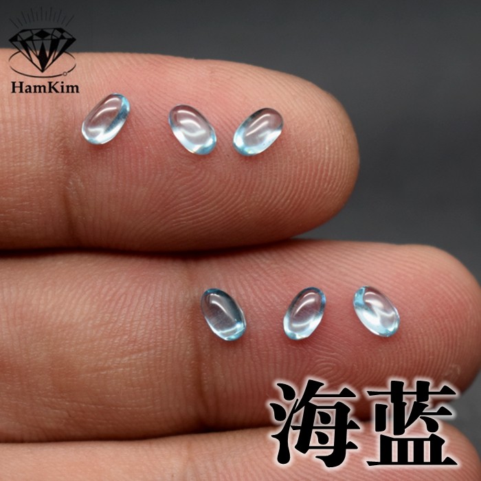 海蓝宝石蛋形平底素面光面椭圆形3*5mm戒指耳钉吊坠镶嵌配饰裸石,饰品/流行首饰/时尚饰品新,其他DIY饰品配件,淘宝优惠券,粉丝福利购,淘宝优惠卷