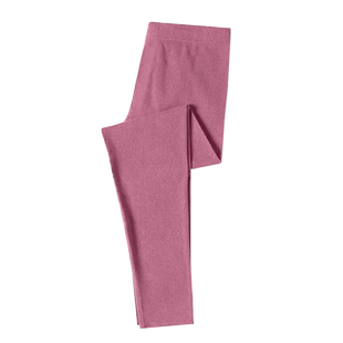 双面德绒保暖裤自发热无痕磨毛打底裤女秋冬内外紧身高腰修身秋裤