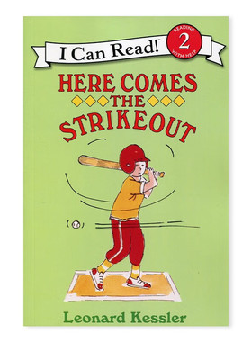 英文原版绘本 Here Comes the Strikeout! 三振出局 I Can Read 凯斯勒运动系列