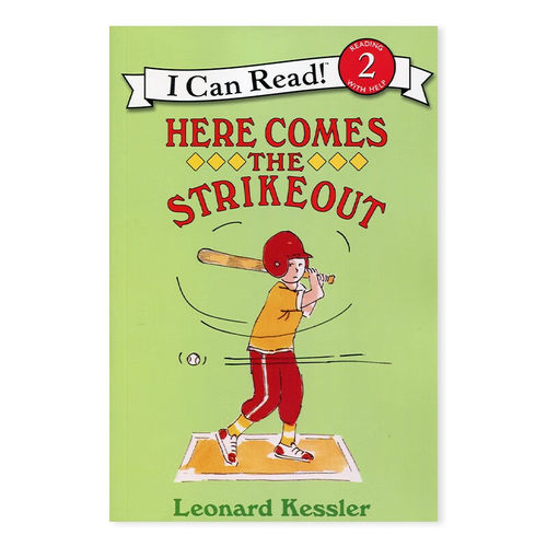 英文原版绘本 Here Comes the Strikeout! 三振出局 I Can Read 凯斯勒运动系列