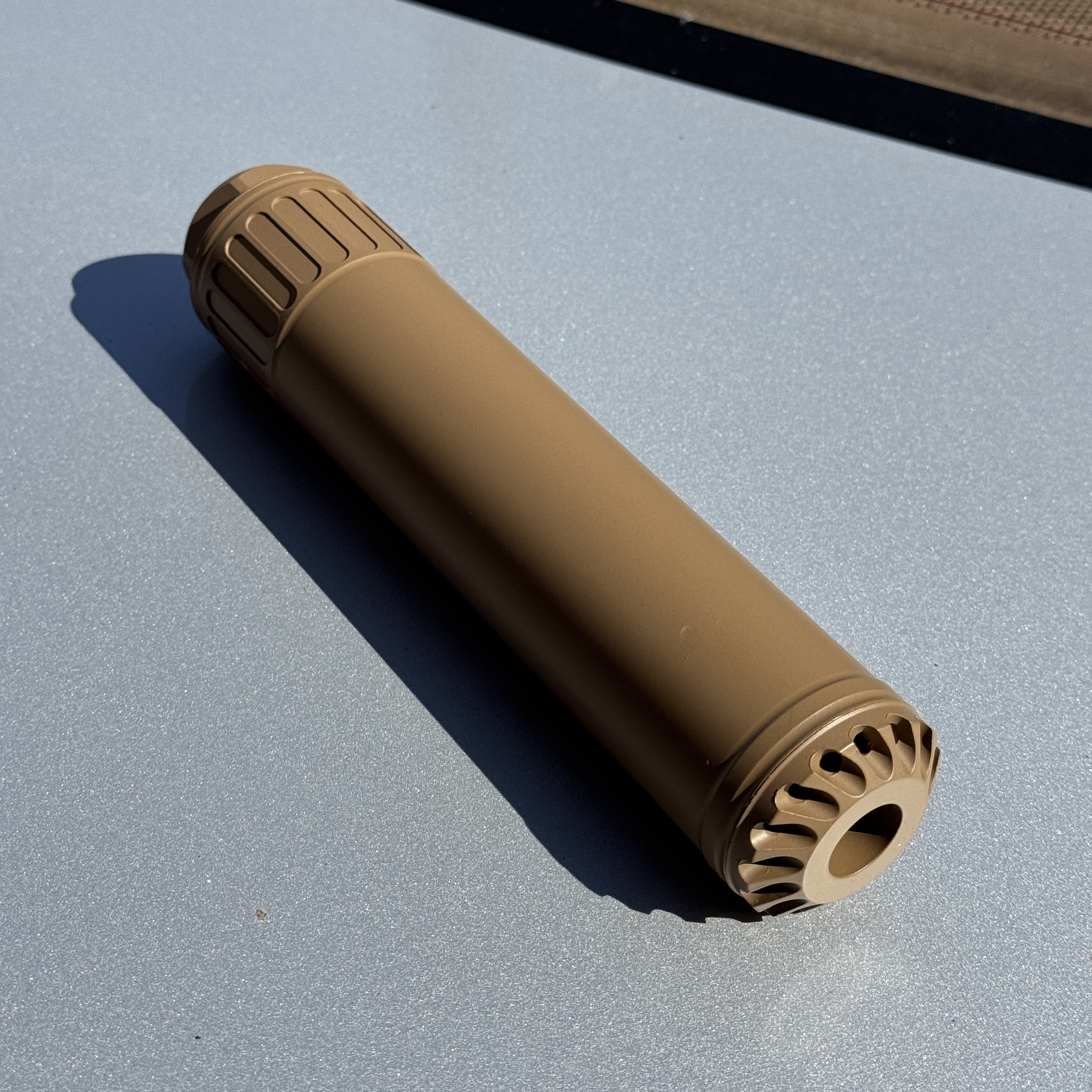 thumbnail for Gctac Oss / Huxwrx 762 Decorative Silencer 14 Reverse Thread Adapter Suitable for Precision Shooting M4 Jinming Si Jun Hk416Ldt