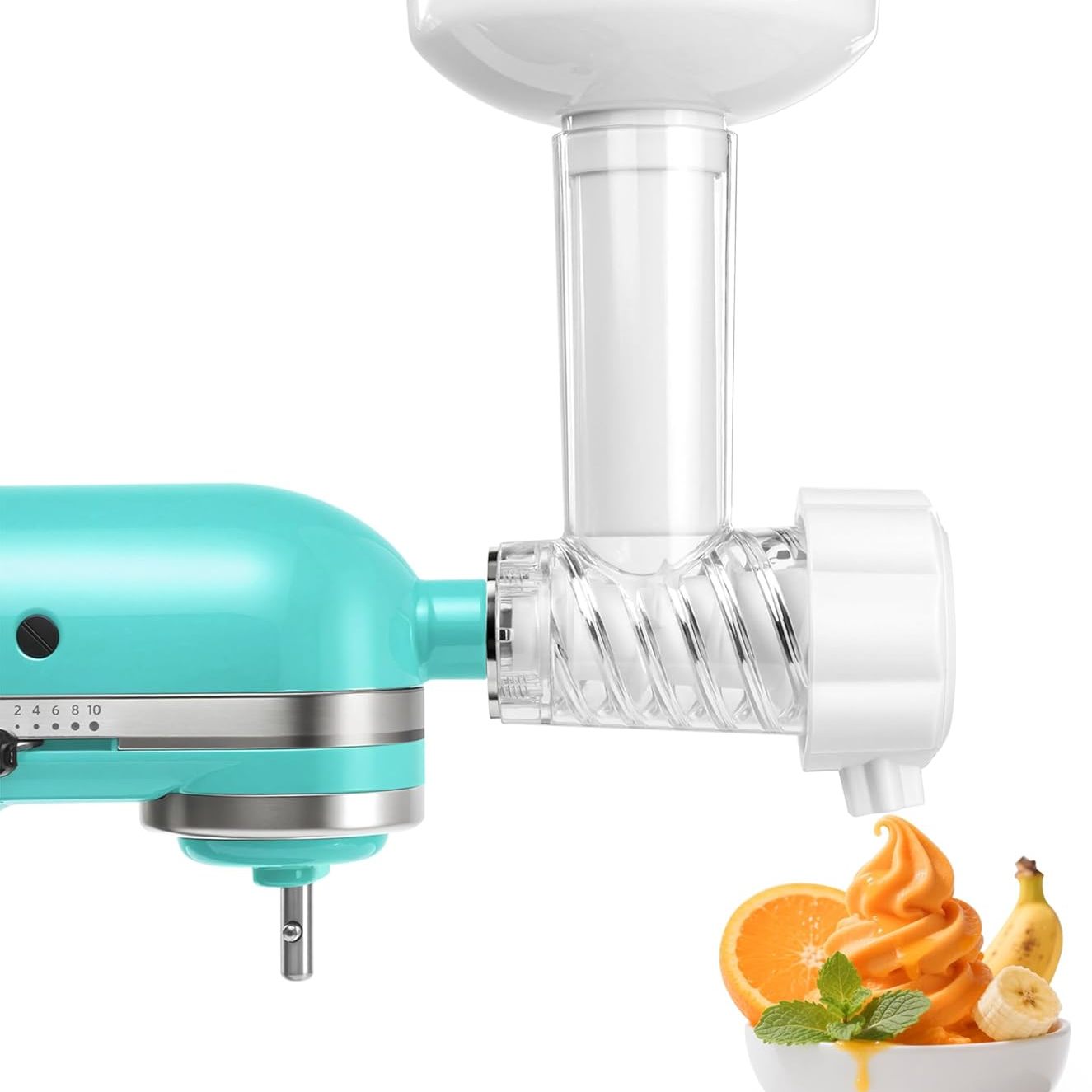 适配kitchenaid配件凯膳怡厨师机配件果泥机工具水果冰淇淋