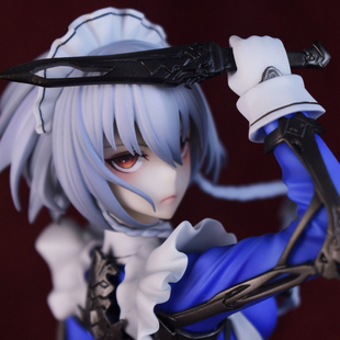 东方Project 十六夜咲夜手办女仆动漫二次元游戏美女模型摆件周边