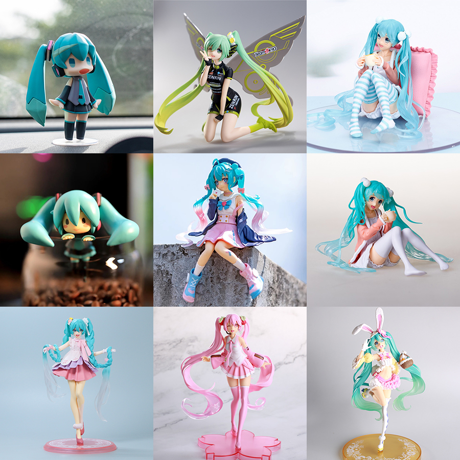 恋爱水手服初音手办机箱模型公仔