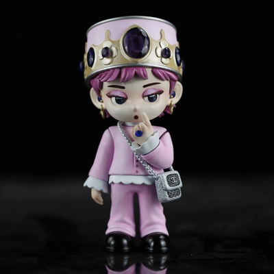 潮玩周年限定Q版权志龙手办摆件