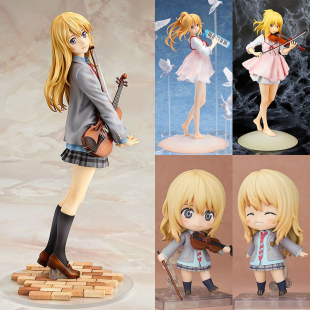 四月是你的谎言小提琴制服宫园薰手办 2113#公仔摆件动漫模型礼物