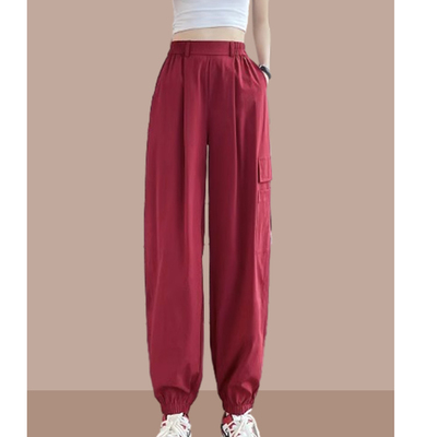 春秋学生休闲长裤薄款冰丝速干女