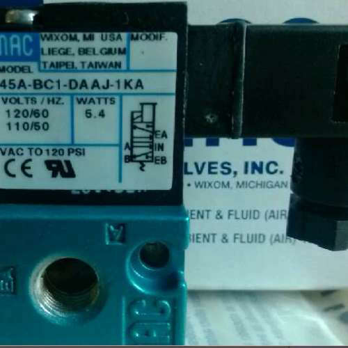 美国MAC高频电磁阀45A-BC1-DAAJ-1KA（全新原装正品）
