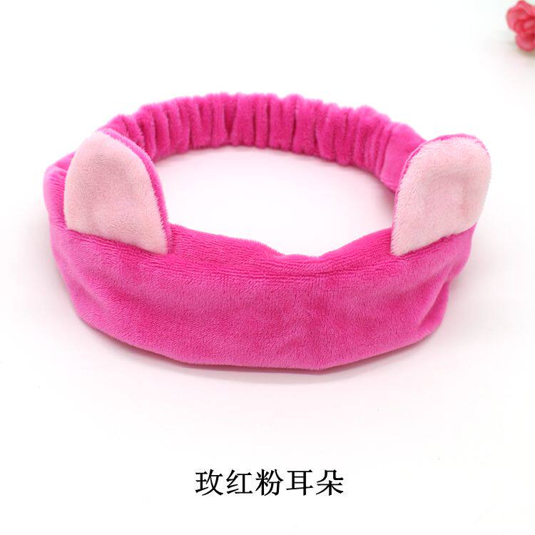 韩版束发带洗脸扎头发发箍 发套头箍女士可爱头箍景甜网红款