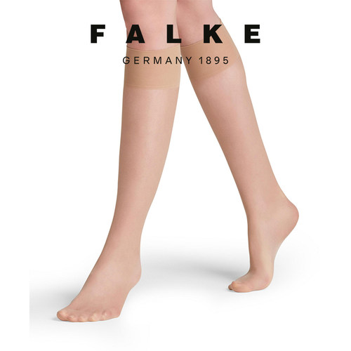 falke德国进口薄透明及膝丝袜女